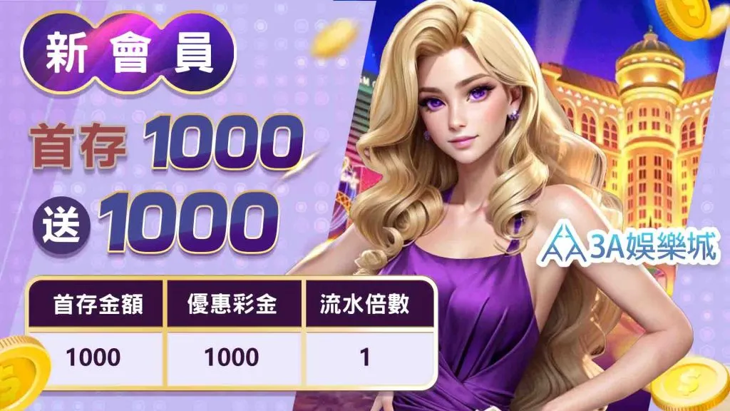 3A娛樂城|活動宣傳海報